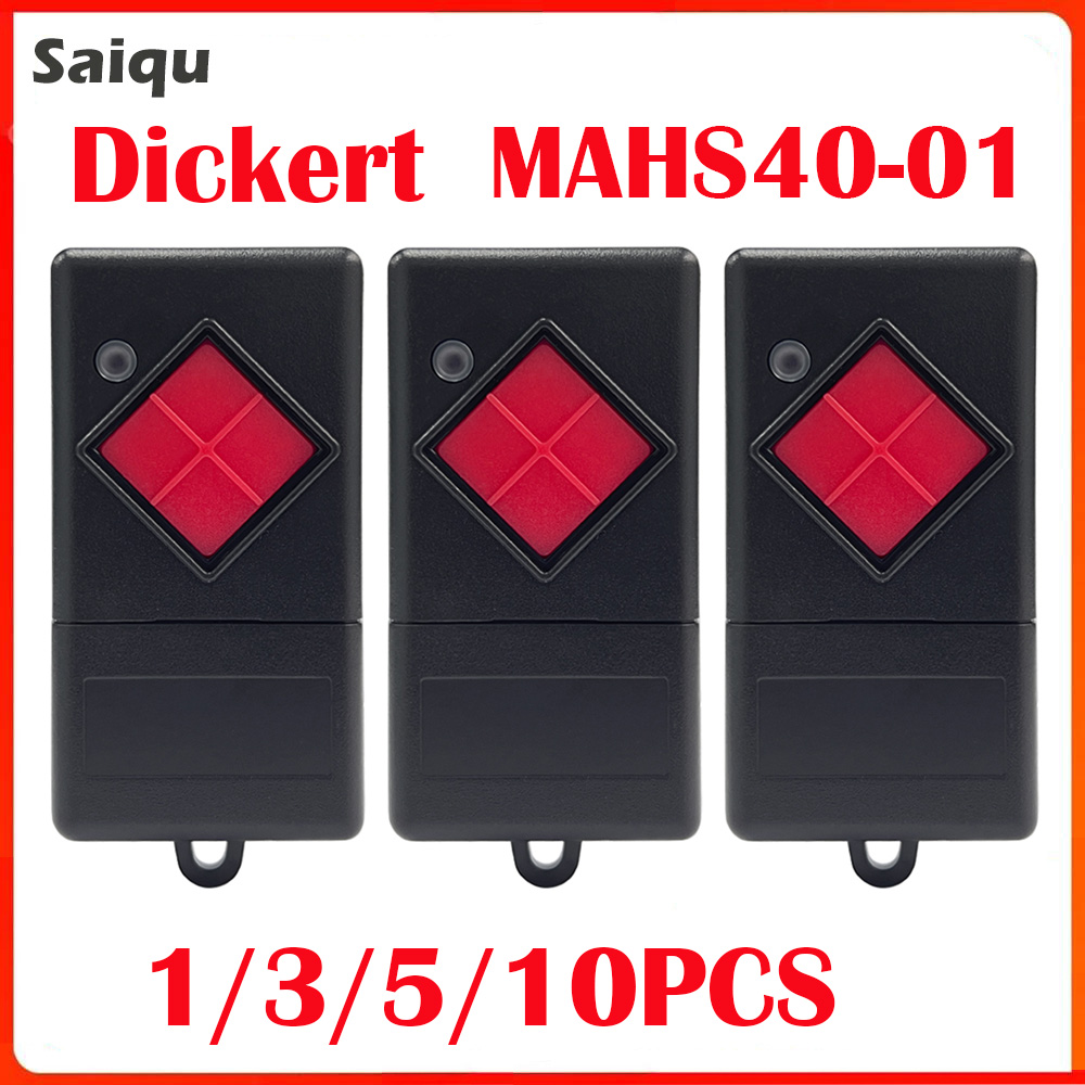 Home Gym Garage - DICKERT MAHS40-01 MAHS40-04 40.685mhz Handheld Transmitter