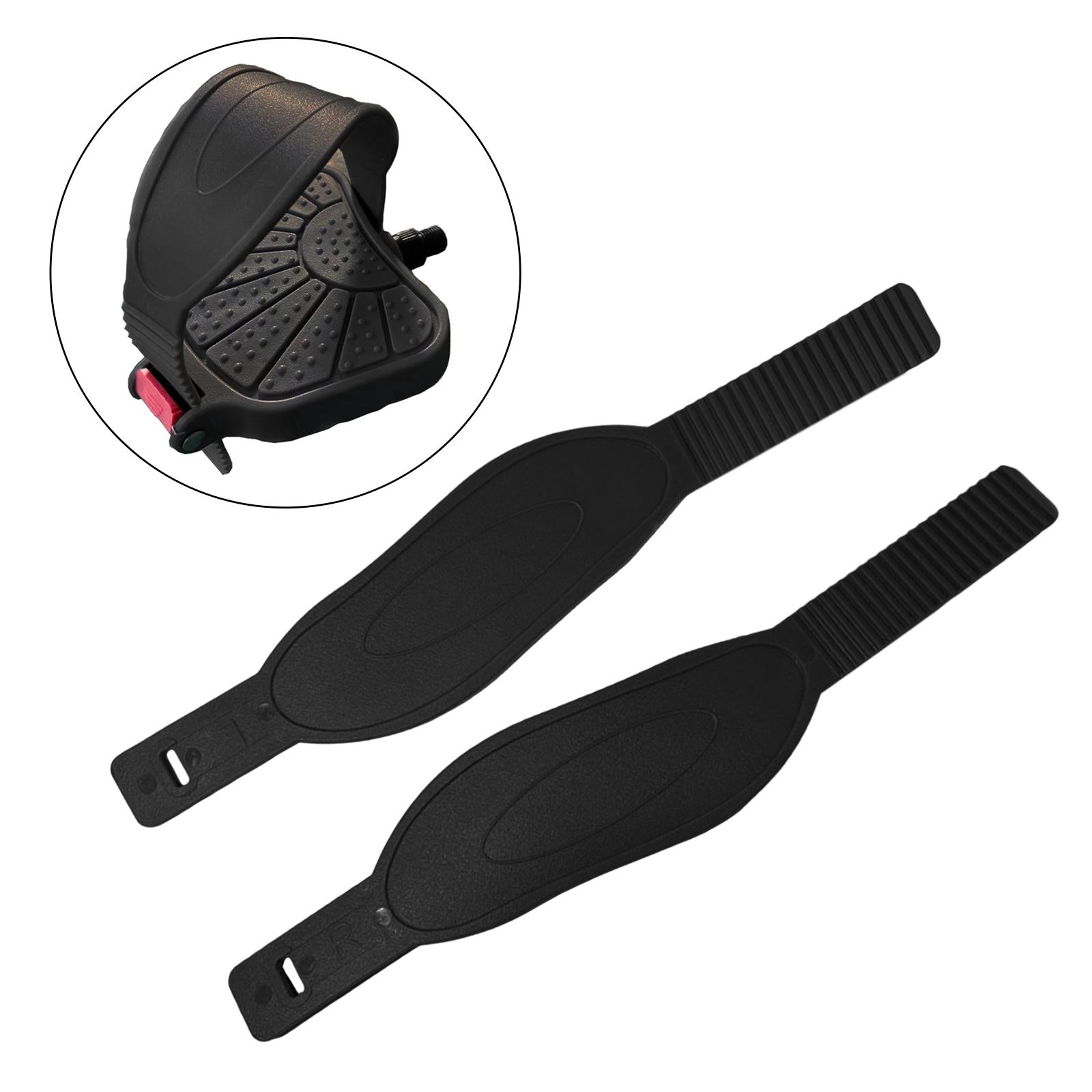 Home Gym Nala - 2x Exercise Bike Pedal Straps, Universal