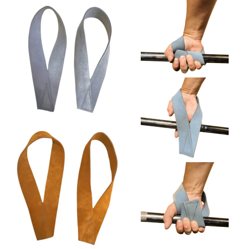 Lifting Straps Wrist - 1 Pair V-Shape Weightlifting Straps Double