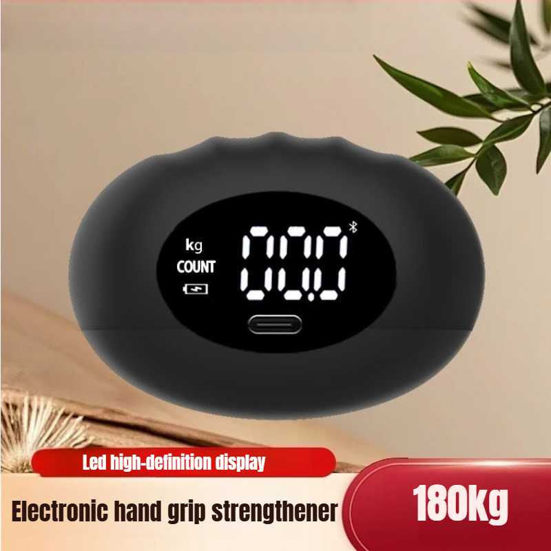 Home Gym Garden - Ergonomic 180kg Digital Hand Dynamometer Electronic