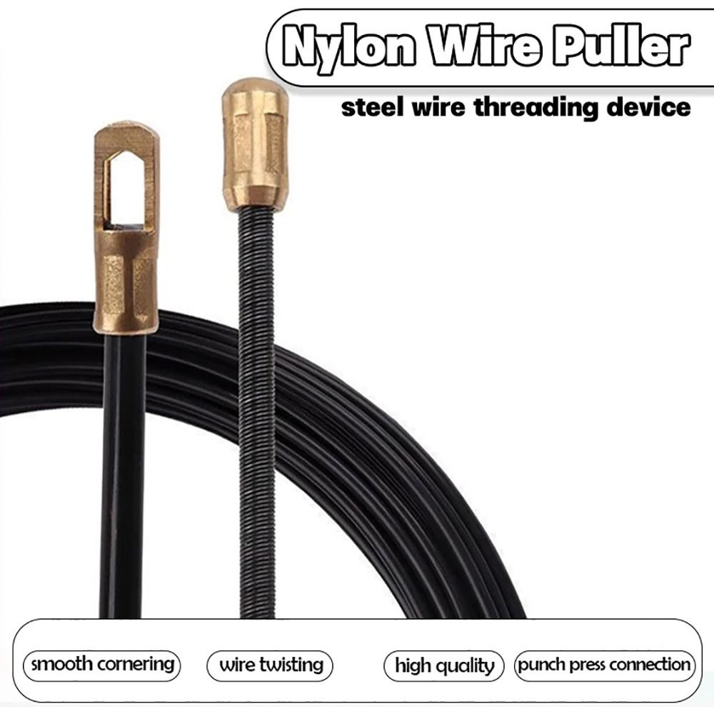 Cable Pulley System - 1Roll Durable 5/10/15/20/25/30M Cable Puller Nylon