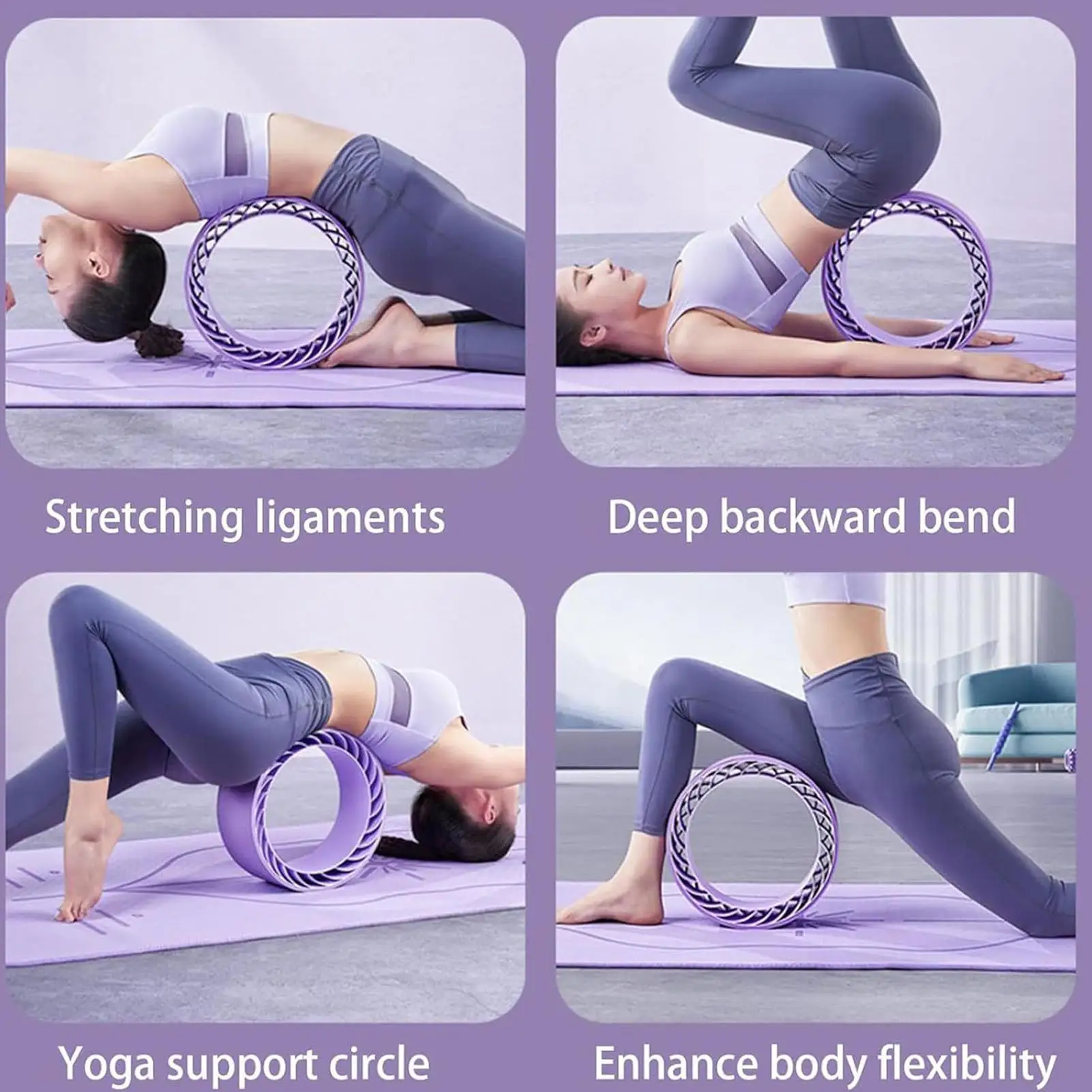 Home Gym Daily Routine - Exercise Roller Foam Non Slip Comfortable