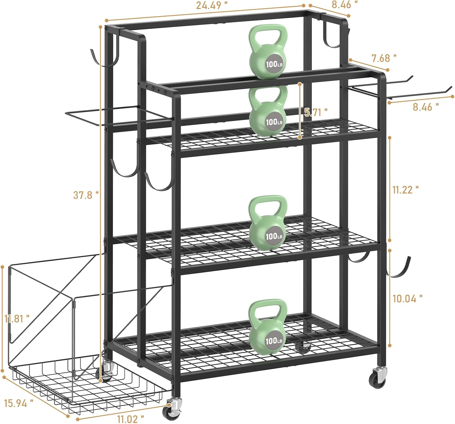 Home Gym Storage, No Material  - огляд і ціна Home Gym Gym