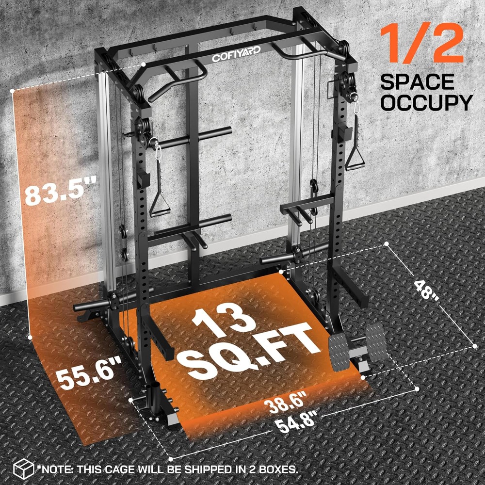Multi Function Squat Power Cag - огляд і ціна Home Gym Rack With Cables