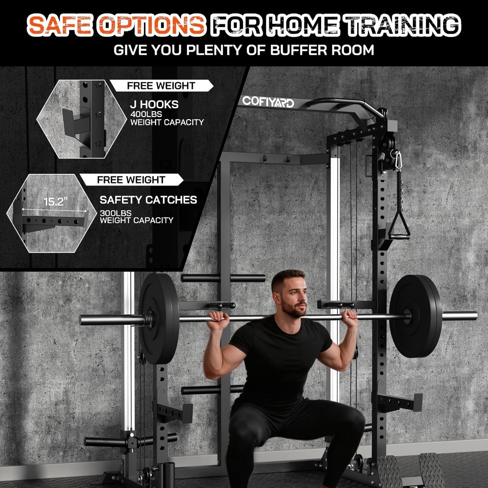 Multi Function Squat Power Cag - огляд і ціна Home Gym Rack With Cables