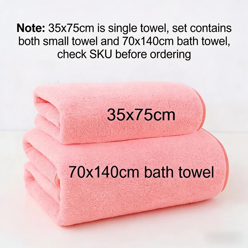 Coral Fleece Thickened Towel a - огляд і ціна Home Gym Nala
