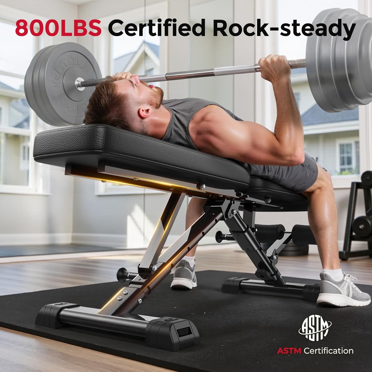 Home Gym Adjustable Weight Ben - огляд і ціна Home Gym Weight Bench