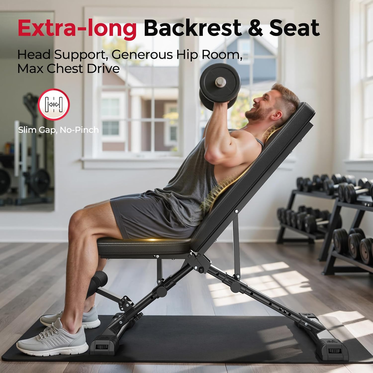 Home Gym Adjustable Weight Ben - огляд і ціна Home Gym Weight Bench