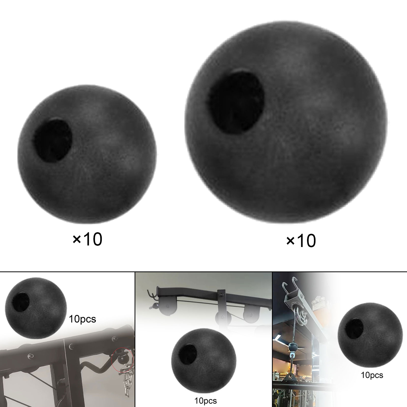 10x Fitness Pulley Cable Ball  - огляд і ціна Home Gym Nala