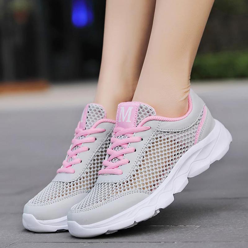Summer Breathable Sneakers Wom - огляд і ціна Home Gym Living Room Ideas