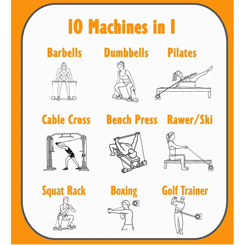 Multi Functional Gym Equipment - огляд і ціна Home Gym Rack With Cables
