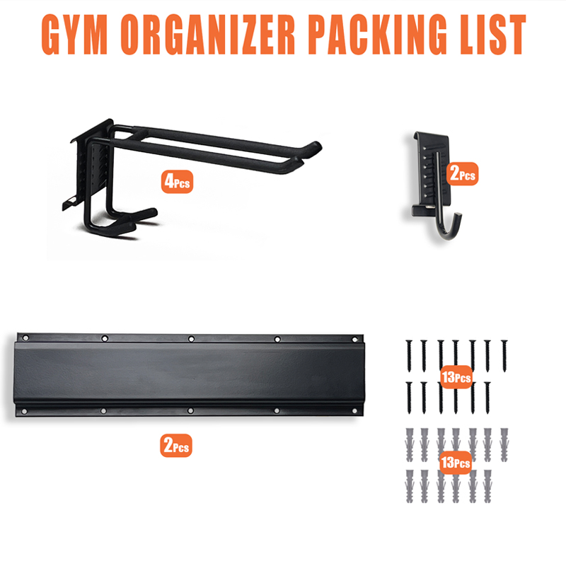 Wall Mounted Gym Accessory Sto - огляд і ціна Home Gym Rack With Cables