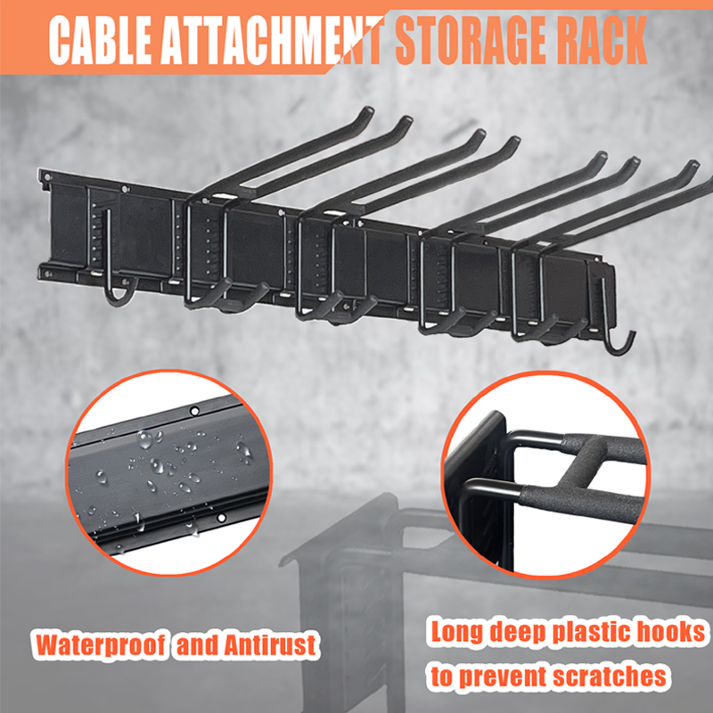 Wall Mounted Gym Accessory Sto - огляд і ціна Home Gym Rack With Cables
