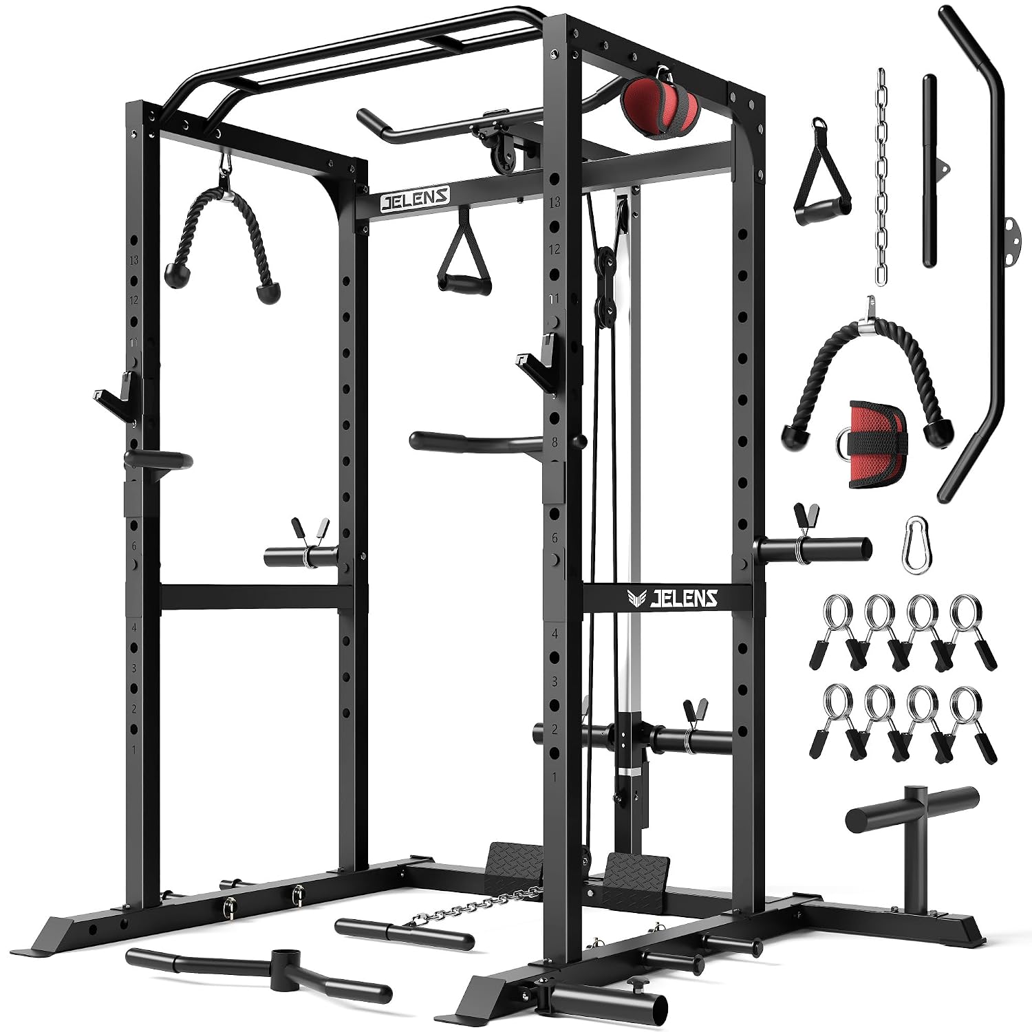Multi-Function Power Rack with - огляд і ціна Home Gym Rack With Cables
