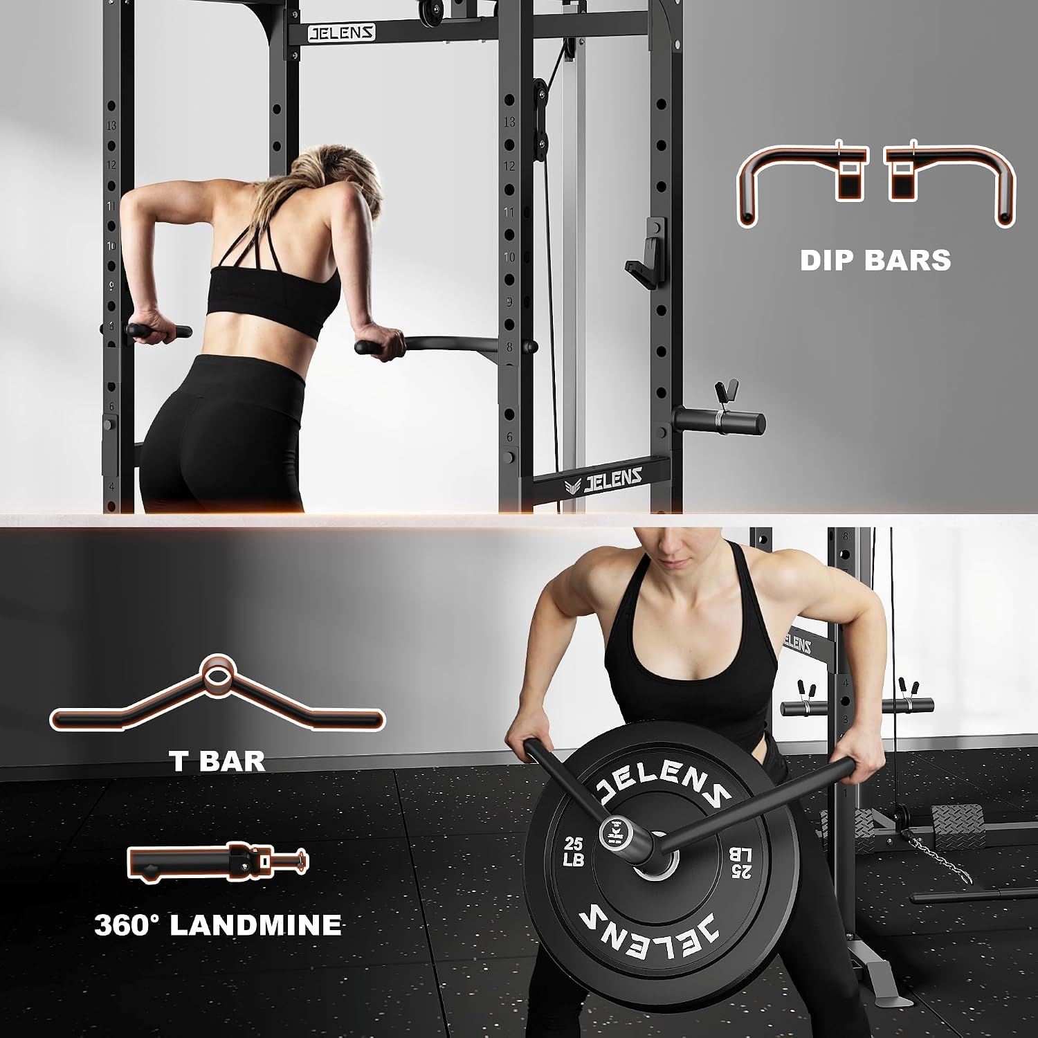 Multi-Function Power Rack with - огляд і ціна Home Gym Rack With Cables