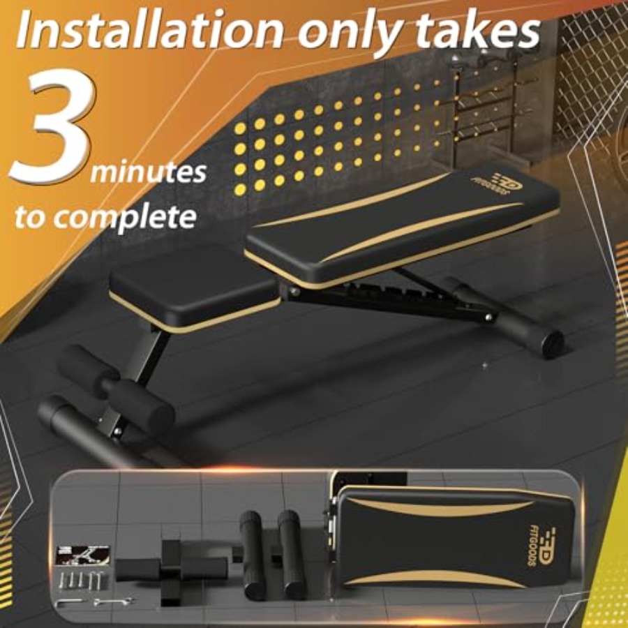 Adjustable Weight Bench for Ho - огляд і ціна Home Gym Weight Bench