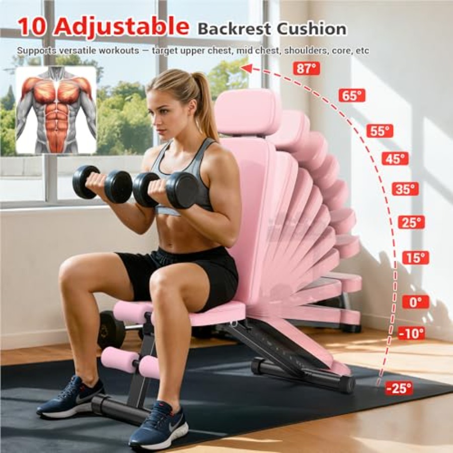 Adjustable Weight Bench with 1 - огляд і ціна Home Gym Weight Bench