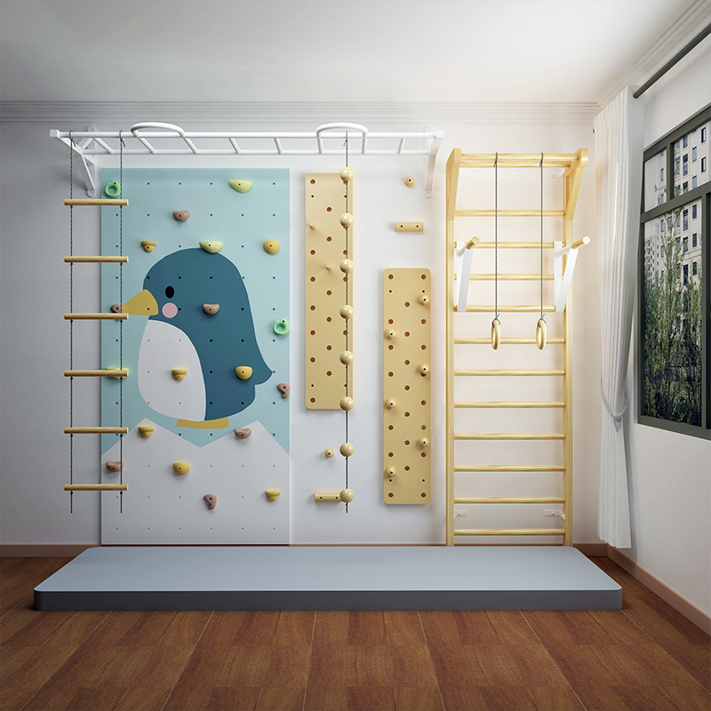 Indoor Kids Climbing Wall Home - огляд і ціна Home Gym China