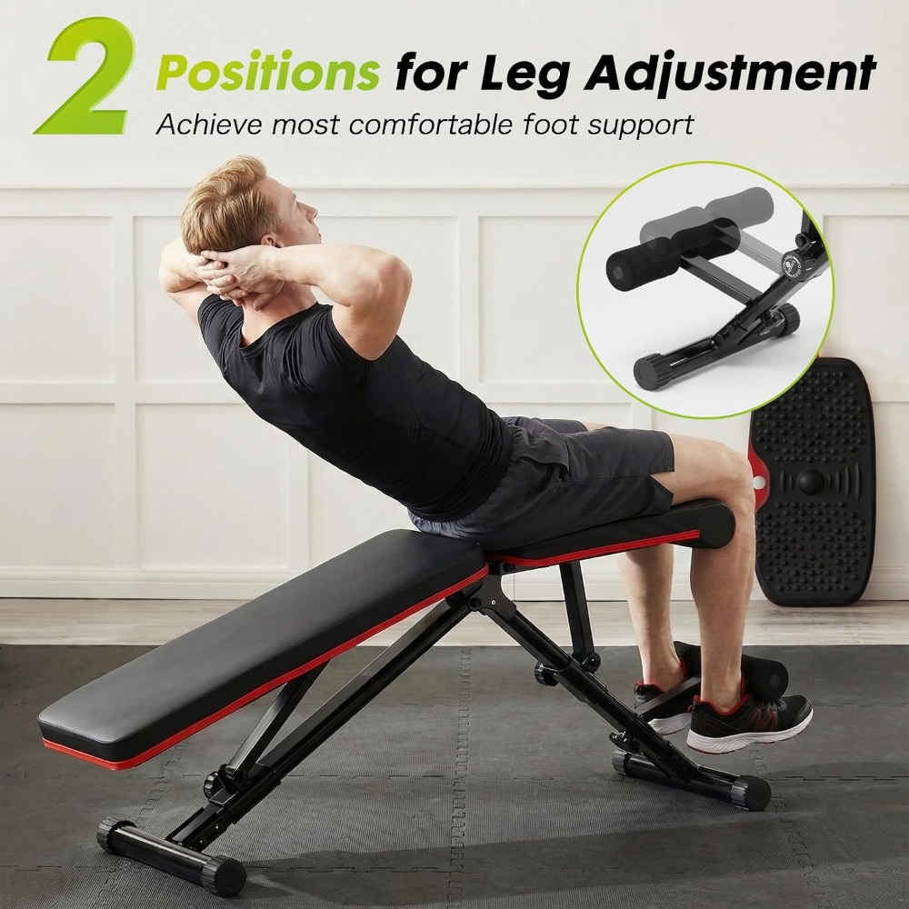 Adjustable Weight Bench for Fu - огляд і ціна Home Gym Foldable
