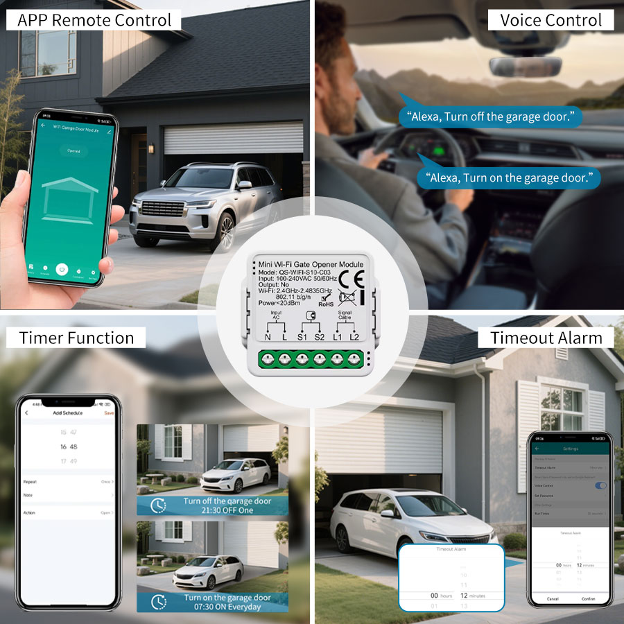 Tuya Smart WiFi or Zigbee Gara - огляд і ціна Home Gym Garage