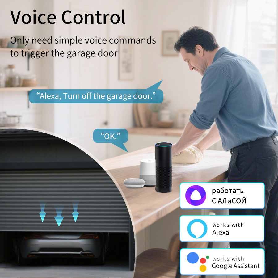 Tuya Smart WiFi or Zigbee Gara - огляд і ціна Home Gym Garage