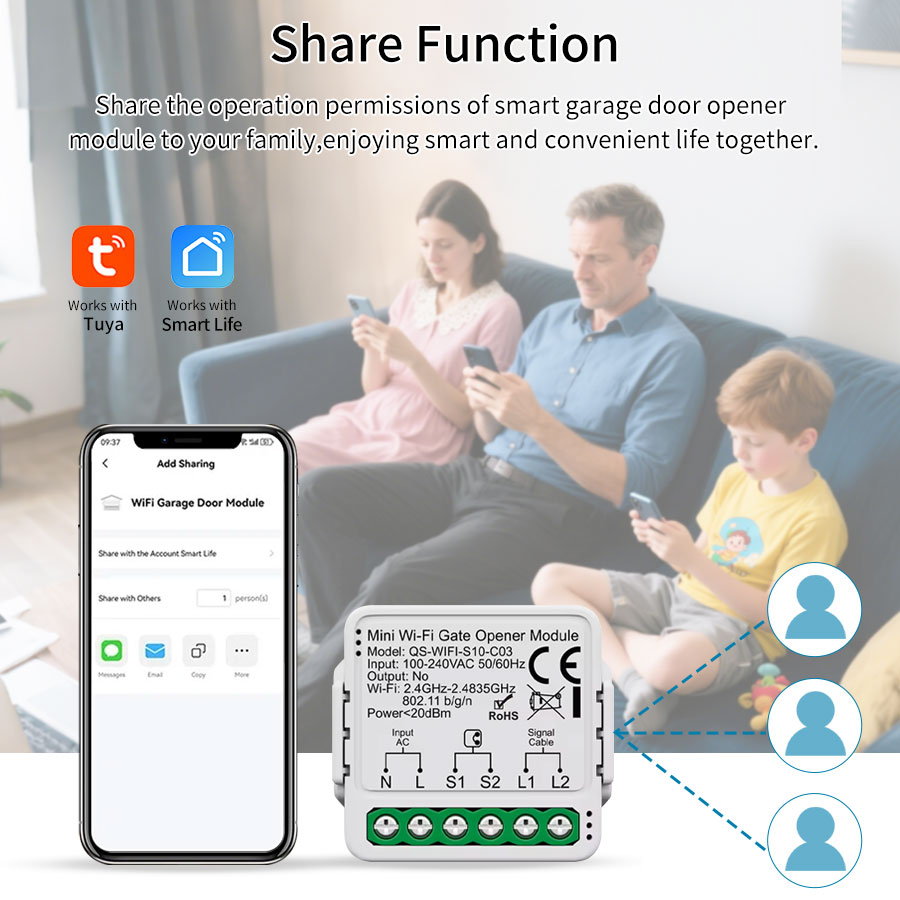 Tuya Smart WiFi or Zigbee Gara - огляд і ціна Home Gym Garage