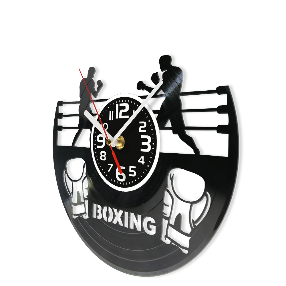 Boxing Ring Vinyl Record Wall  - огляд і ціна Home Gym Living Room Ideas