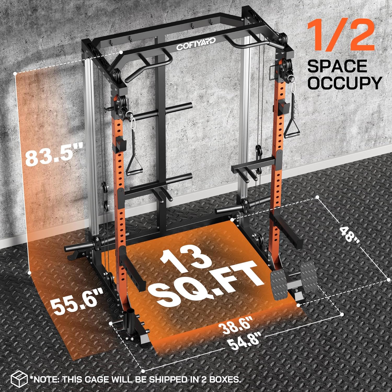 Power Cage, Power Rack with Du - огляд і ціна Home Gym Rack With Cables