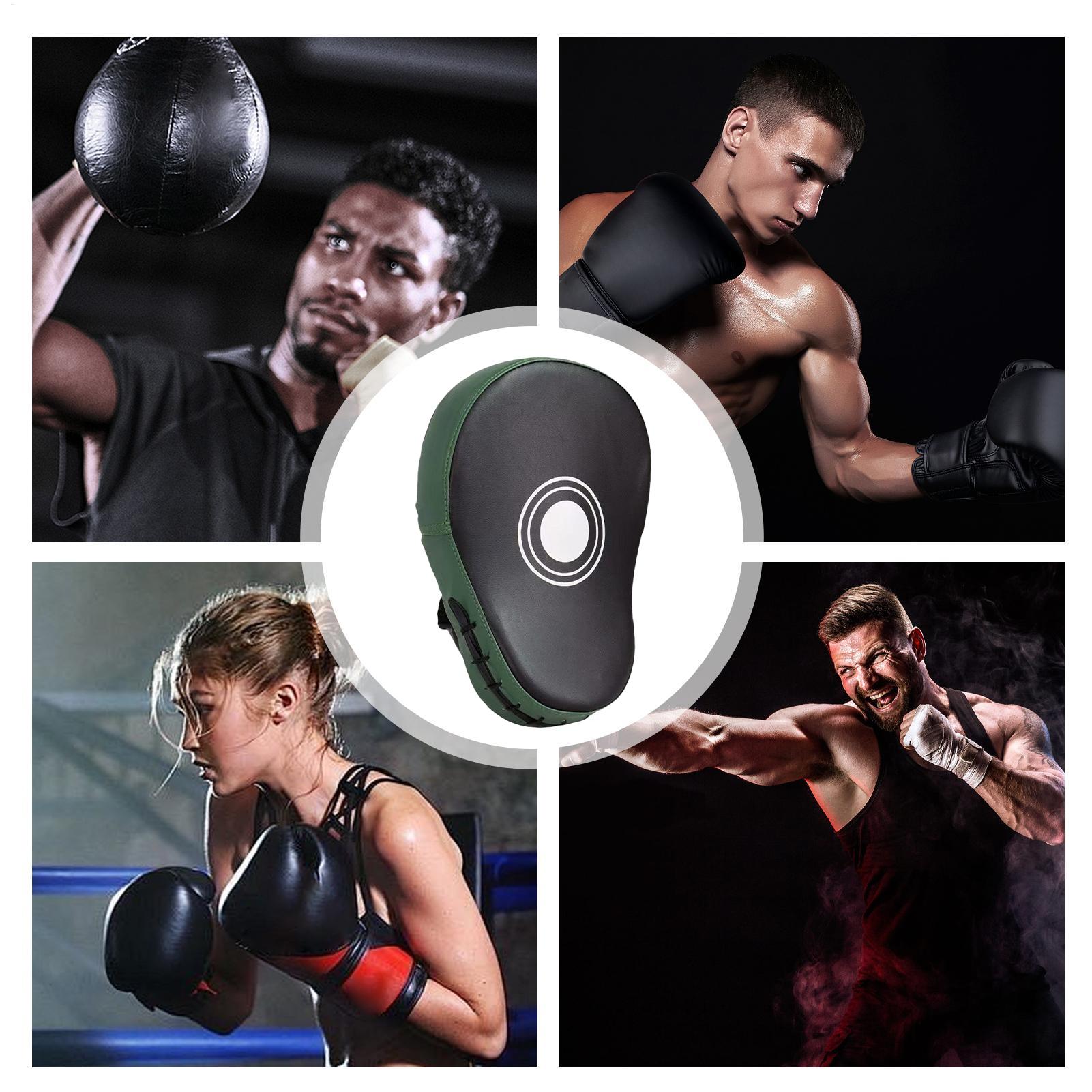 Boxing Pads Mitts PU Leather E - огляд і ціна Home Gym Daily Routine