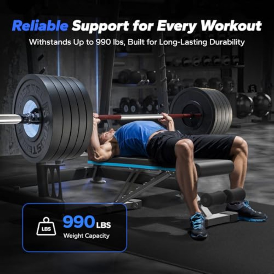 Foldable Weight Bench for Home - огляд і ціна Home Gym Weight Bench