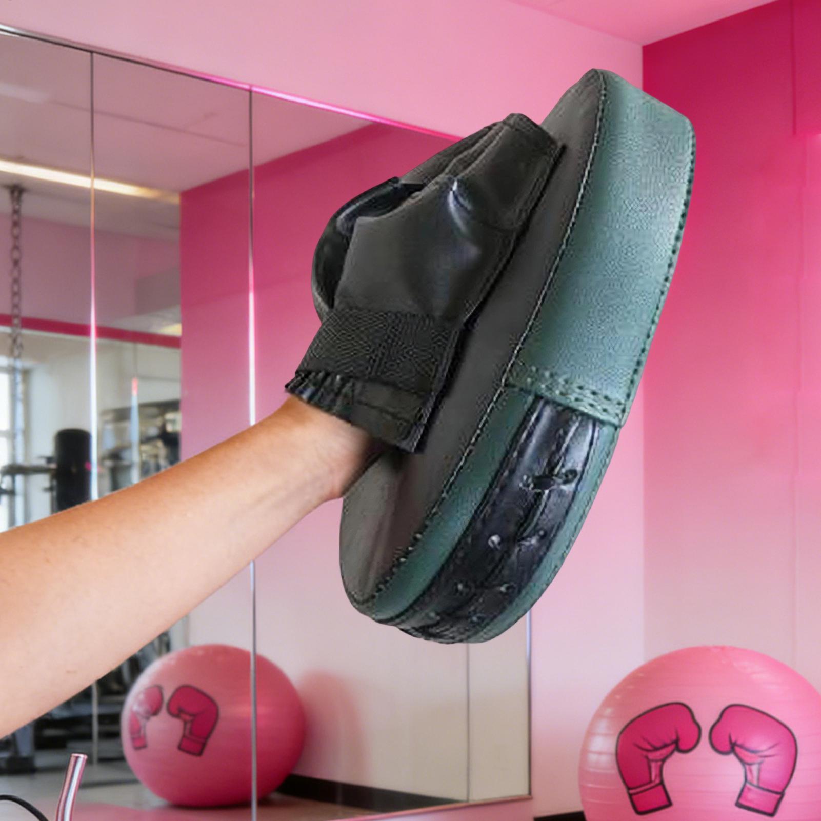 Boxing Pads Mitts PU Leather E - огляд і ціна Home Gym Daily Routine