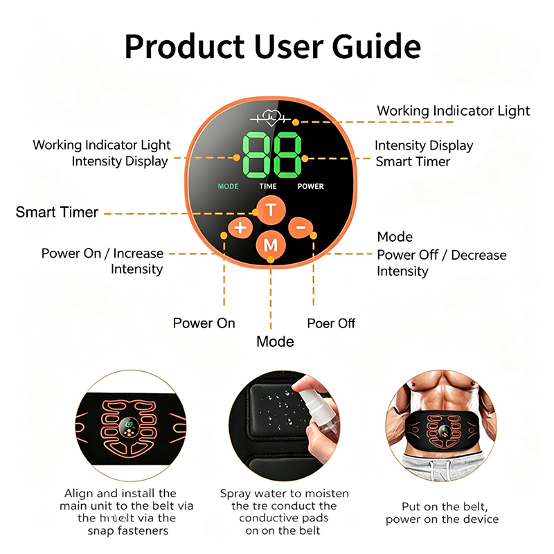 Abdominal Toning Belt Smart Ab - огляд і ціна Home Gym Garage