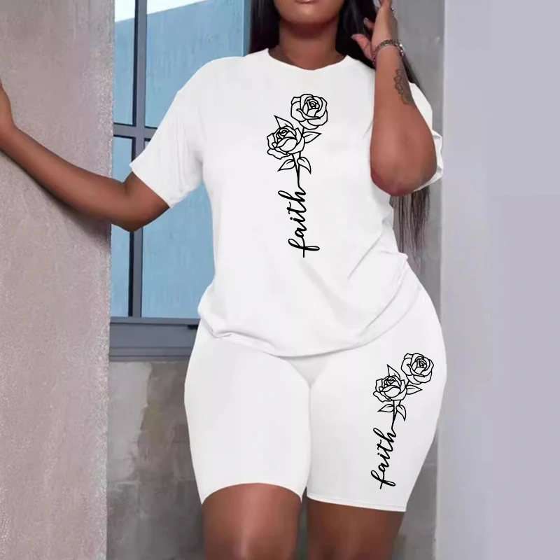 Faith Letter Printed Tracksuit - огляд і ціна Home Gym China