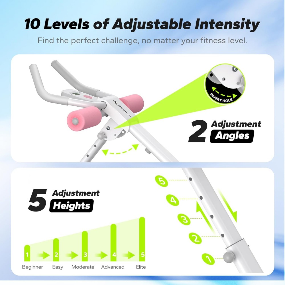 Adjustable Ab Trainer Machine  - огляд і ціна Home Gym Foldable