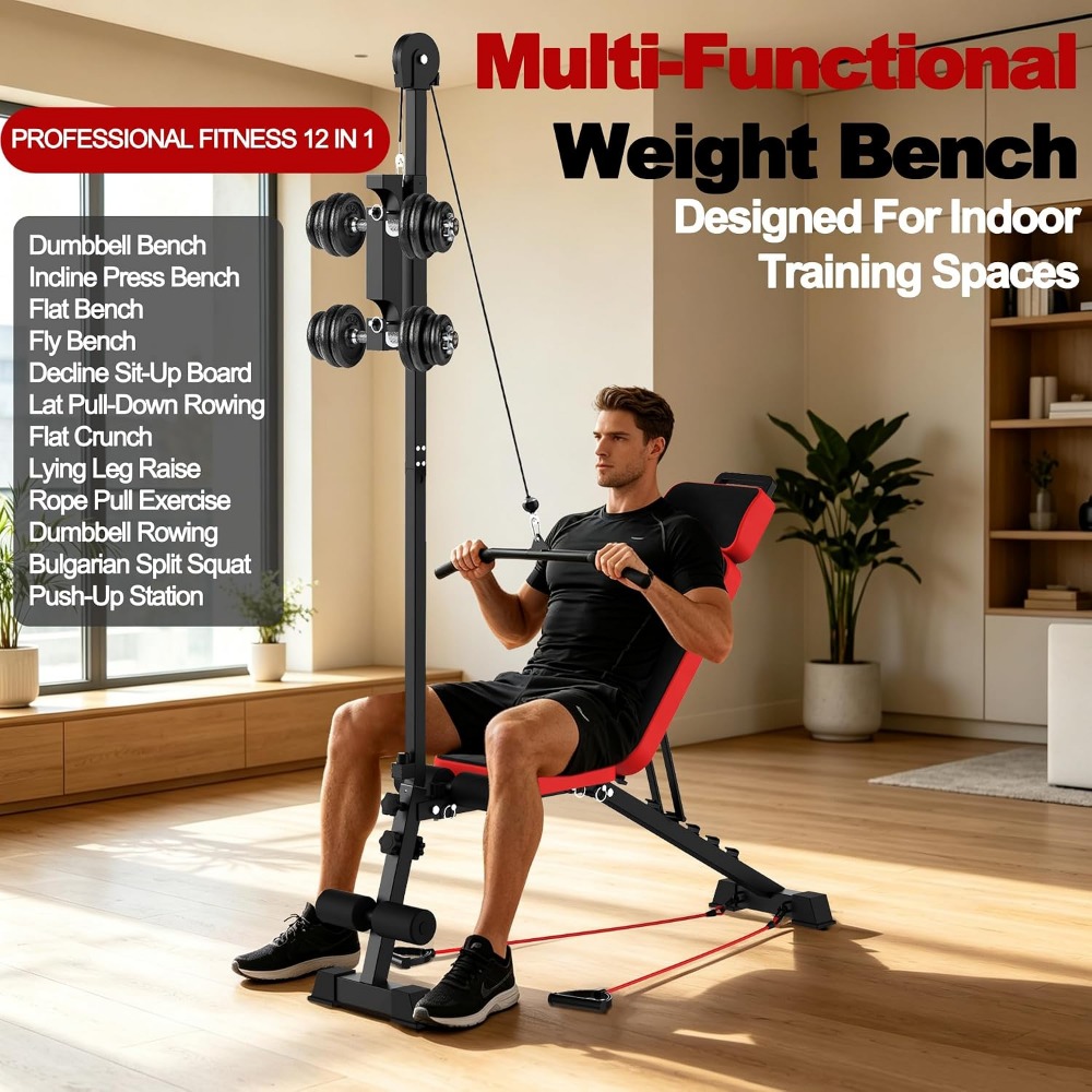 Multi-Functional Weight Bench  - огляд і ціна Home Gym Weight Bench