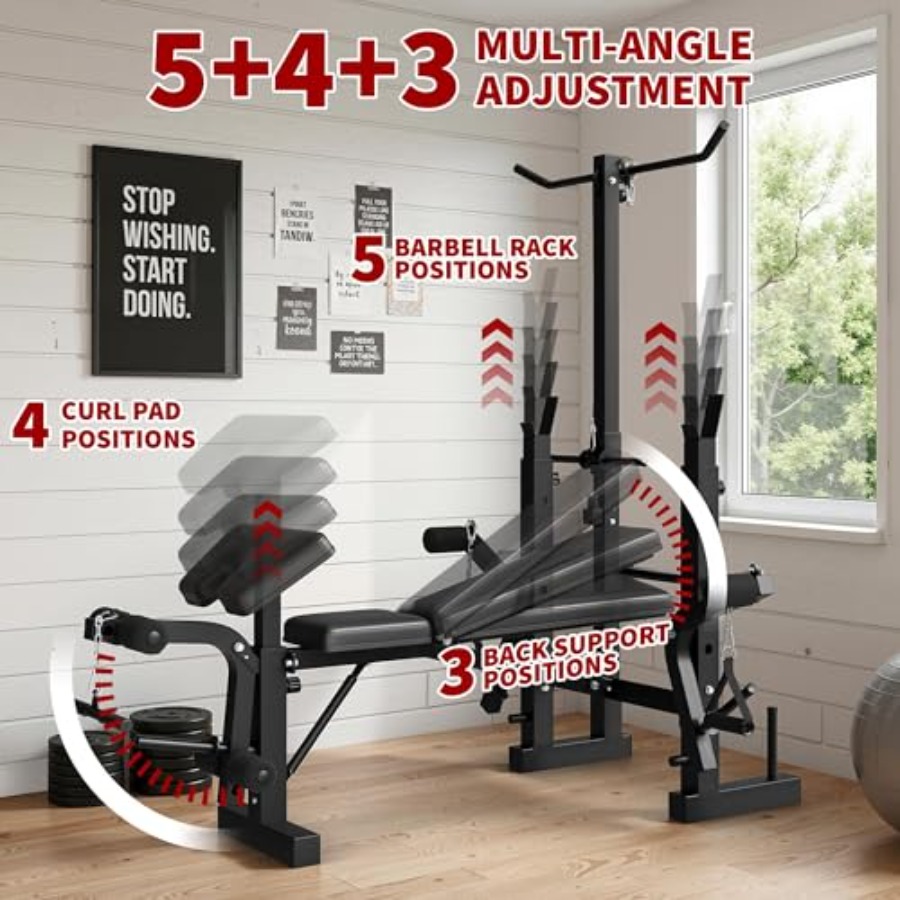 Home Gym Weight Bench Set: Ste - огляд і ціна Home Gym Weight Bench
