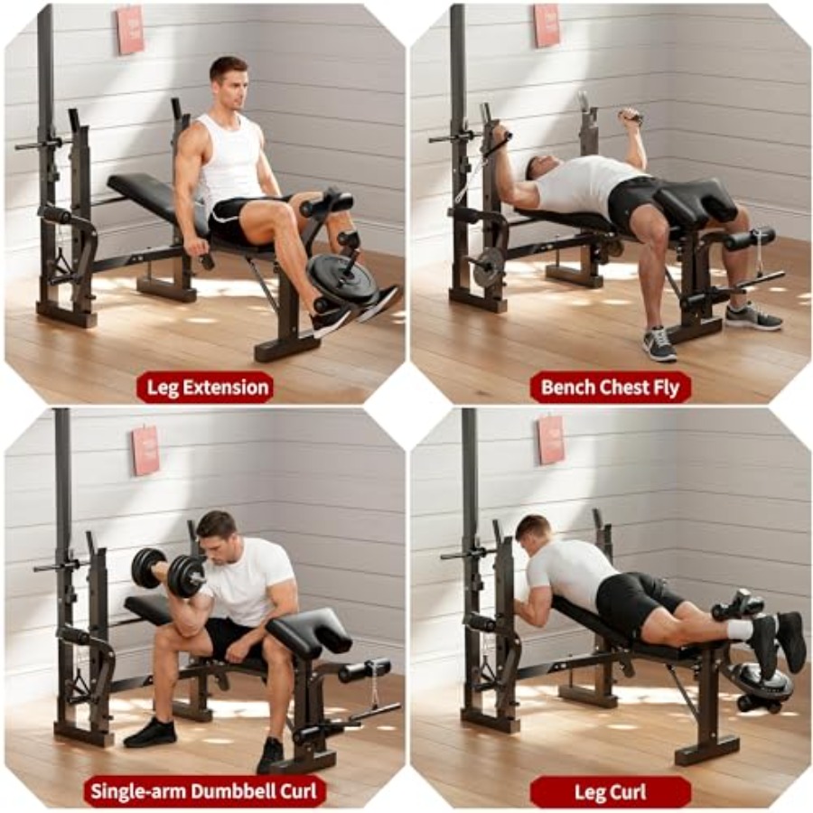 Home Gym Weight Bench Set: Ste - огляд і ціна Home Gym Weight Bench
