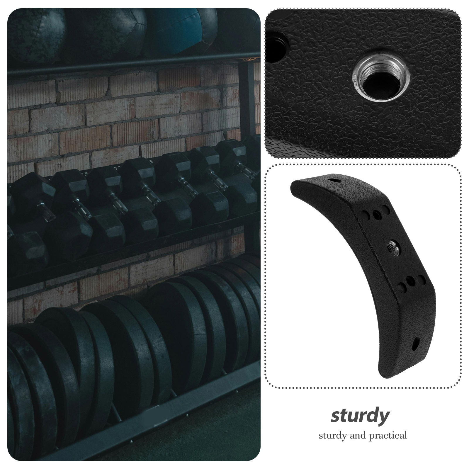 4Pcs Multifunctional Dumbbell  - огляд і ціна Home Gym Weight Bench