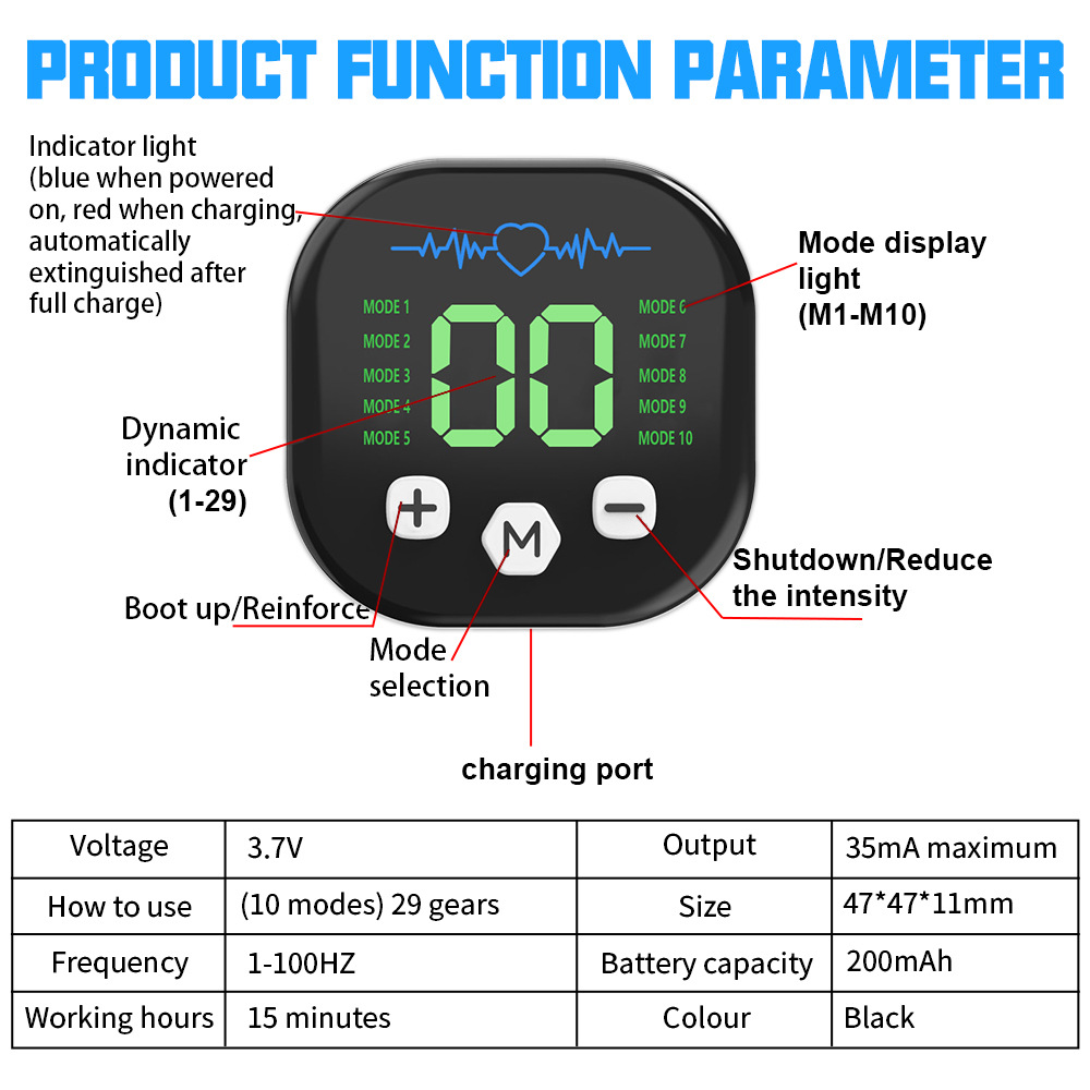 EMS Muscle Stimulator Abdomina - огляд і ціна Home Gym Garden