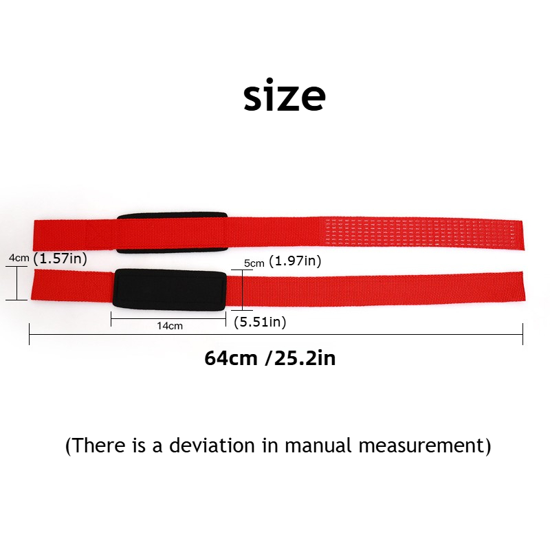2Pcs Gym Lifting Straps Fitnes - огляд і ціна Lifting Straps Wrist